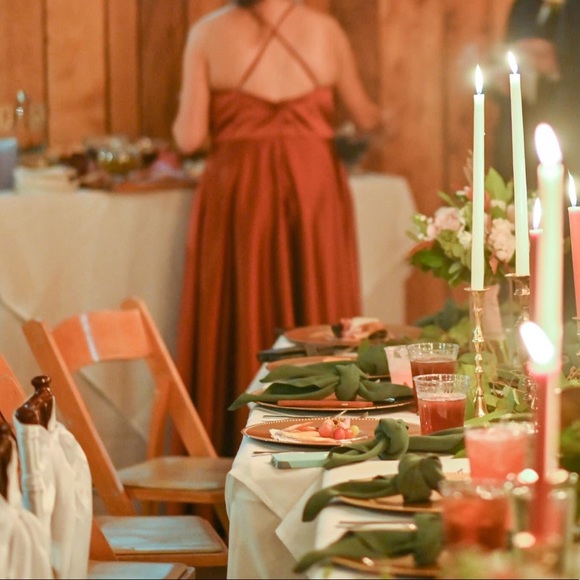 David’s Bridal Bridesmaid dress— size 18. Color: cinnamon. - Picture 5 of 5